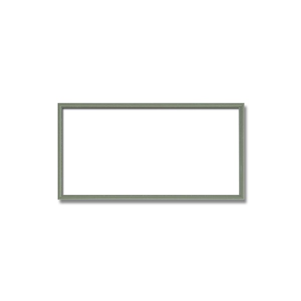 【ポイント20倍】〔 長方形額 〕 木製額 カラー長方形額 400×250mm グリーン 縦横兼用額 カラー4色展開 額 額縁 フレーム