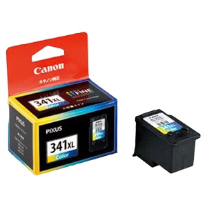 【マラソンでP最大49倍】（まとめ） キヤノン Canon インクジェットカートリッジ BC-341XL 3色カラー大容量 1個入 【×2セット】