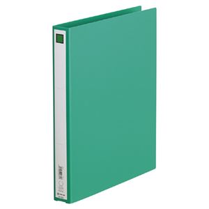 【クーポン配布中】(まとめ) キングジム リングファイル エコノミータイプ A4タテ 2穴 200枚収容 背幅33mm 緑 612 1冊 【×20セット】