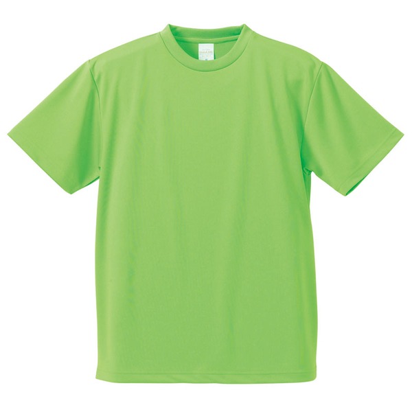 【マラソンでP最大47倍】UVカット・吸汗速乾・5枚セット・4.1オンスさらさらドライ Tシャツブライトグリーン XL