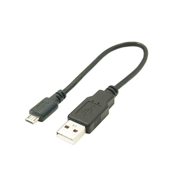 【尖んがり20倍】(まとめ)うつり変わりはやりっ子 USB有線テレビ20糎 microHOST to A牡 USBMCH-AA20【×10仕掛ける】