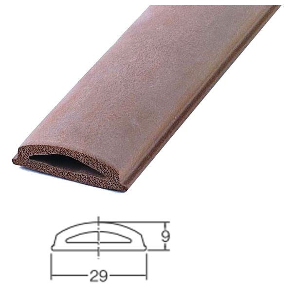 【マラソンでP最大49倍】巾広クッション #929-2500 H9×W29×L2500mm ライトブラウン 7,268円
