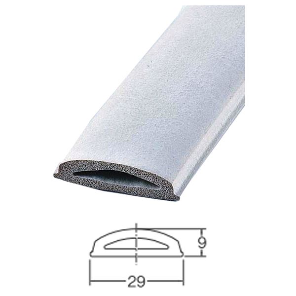 【マラソンでP最大49倍】巾広クッション #929-2500 H9×W29×L2500mm ホワイトグレー 6,716円
