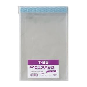 【ポイント20倍】（まとめ） シモジマ Nピュアパック テープ付き 6798324 100枚入 【×3セット】
