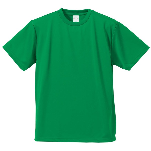 【マラソンでP最大47倍】UVカット・吸汗速乾・5枚セット・4.1オンスさらさらドライ Tシャツ グリーン 160cm
