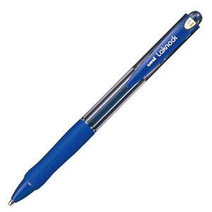 【ポイント20倍】(まとめ) 三菱鉛筆 油性ボールペン VERY楽ノック 極太 1.4mm 青 SN10014.33 1本 【×60セット】