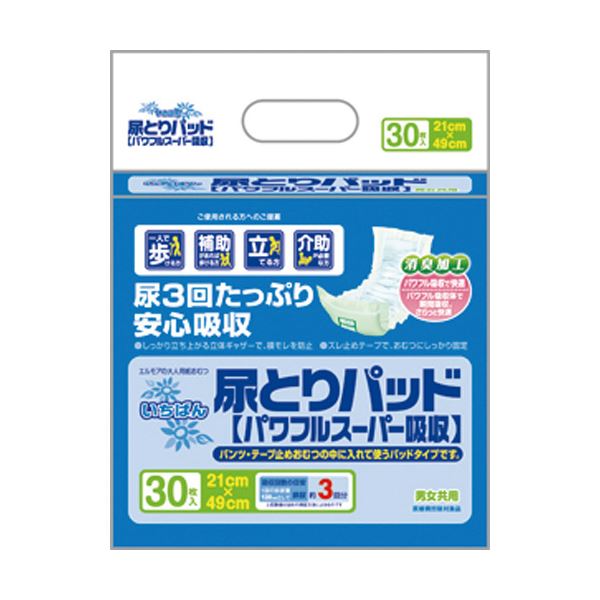【ポイント20倍】カミ商事 いちばん尿とりパッドパワフルスーパー8P