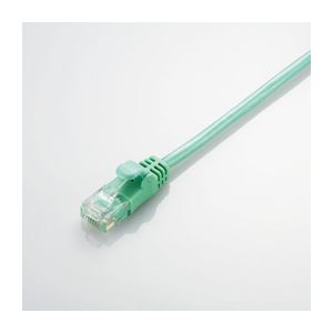 【クーポン配布中】(まとめ)エレコム Gigabit やわらかLANケーブル(Cat6準拠) LD-GPY/G1【×10セット】|インテリアの壱番館