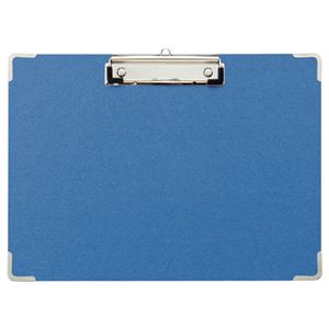 【クーポン配布中】（まとめ） TANOSEE 用箋挟 A4ヨコ ブルー 1枚 【×20セット】 5,776円