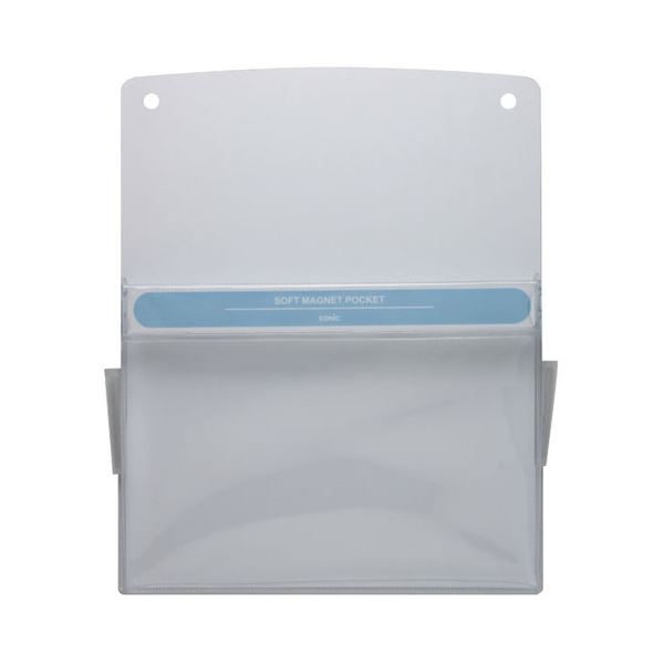 【引き換え証離れ離れ中】（まとめ） ソニック ホンブルグ帽磁石衣嚢 A4 MP-358-W 1個 【×4仕掛ける】