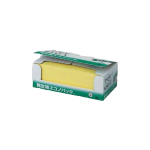 【ポイント20倍】（まとめ） 住友スリーエム ポストイット(R) エコノパック(TM)製品シリーズ 10個入り 横75×縦75mm 6541-Y イエロー 10個入 【×3セット】