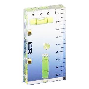 【クーポン配布中】（まとめ）クリスタルレベル 【×2セット】 マグネット付き ジョブマスター JBL-100MX