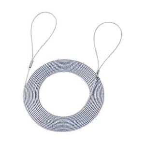 【ポイント20倍】(まとめ)サンワサプライ eセキュリティ(ワイヤー、3.0m・2.2mm) SLE-11W-3【×10セット】