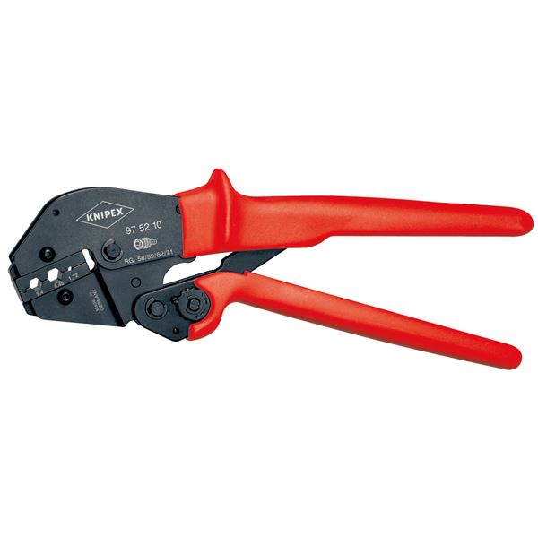 【尖んがり20倍】KNIPEX（クニペックス）9752-10 圧着プライヤー