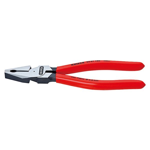【ポイント20倍】KNIPEX（クニペックス）0201-180 強力型ペンチ （SB）