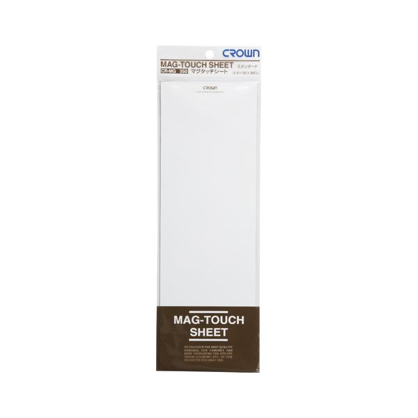 【ポイント20倍】（まとめ） マグタッチシート ツヤ無しタイプ CR-MG350-W 白 1枚入 【×30セット】