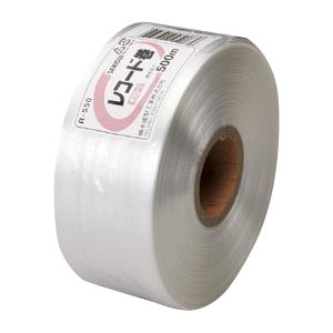 【ポイント20倍】（まとめ） セキスイ レコード巻 R-550 白 1巻入 【×5セット】