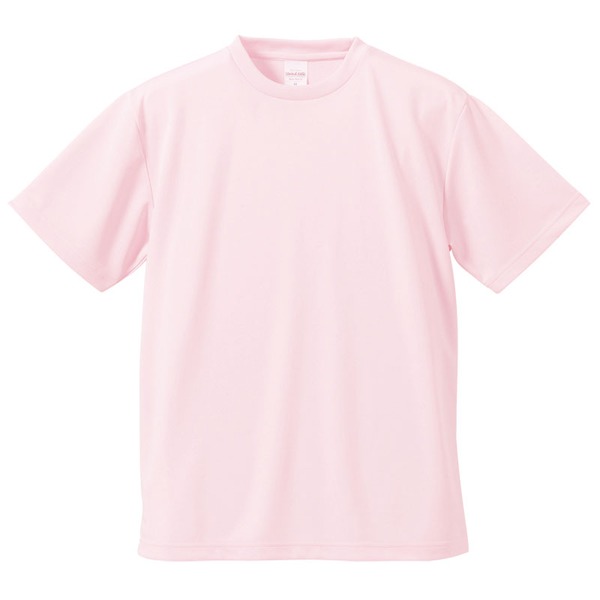 【マラソンでP最大47倍】UVカット・吸汗速乾・5枚セット・4.1オンスさらさらドライ Tシャツベビーピンク L