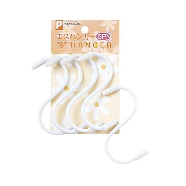【ポイント20倍】スチールS掛5P（ミニ）（2色） カラーランダム/色指定不可 【12個セット】 3024