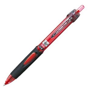 【ポイント20倍】(まとめ) 三菱鉛筆 油性加圧ボールペン パワータンク スタンダード 0.5mm 赤 SN200PT05.15 1本 【×30セット】