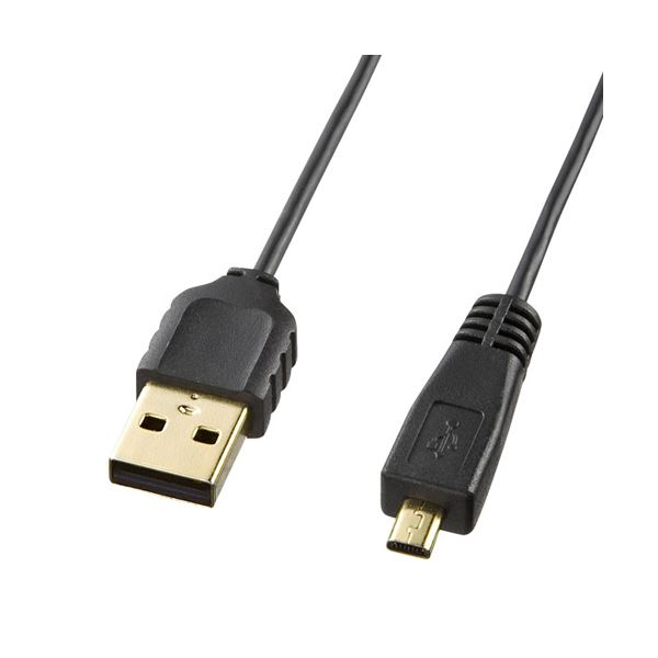 【尖んがり20倍】(まとめ)サンワサプライ 極細ミニUSB有線テレビ(ミニB印字機) KU-SLAMB810【×5仕かける】