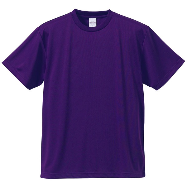 【マラソンでP最大47倍】UVカット・吸汗速乾・5枚セット・4.1オンスさらさらドライ Tシャツパープル M 7,650円