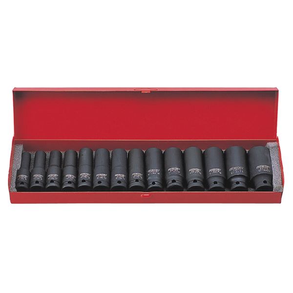 【マラソンでP最大47倍】SIGNET（シグネット） 22296 3／8DR 14PC ミリ ディープインパクトソケットセット