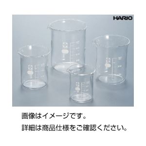 【クーポン券別れ別れ中】（まとめ）硼珪酸瑠璃製ビーカー（HARIO）300ml【×10仕掛ける】