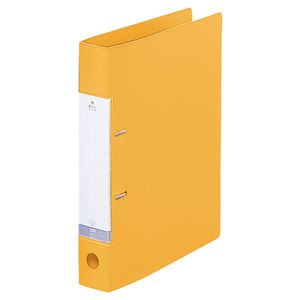 【クーポン配布中】(まとめ) リヒトラブ リクエスト D型リングファイル A4タテ 2穴 350枚収容 背幅46mm 黄 G2230-5 1冊 【×15セット】