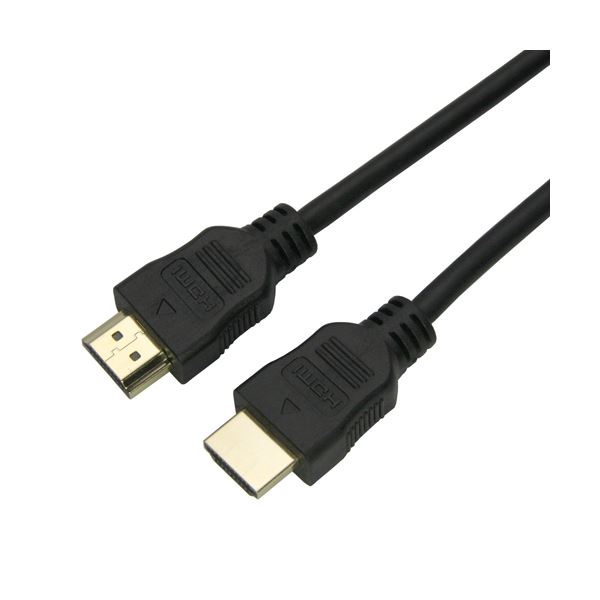 【尖んがり20倍】（まとめ）HORIC HDMI有線テレビ 5m 黒いこと 脂モールドタイプ HDM50-067BK【×5仕掛ける】
