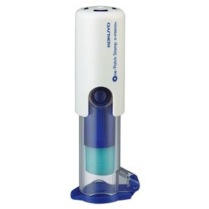 【ポイント20倍】(まとめ) コクヨ ビニールパッチホルダー(ワンパッチスタンプ) 本体 ブルー タ-PSM10B 1個 【×15セット】