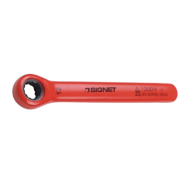 【マラソンでポイント最大47.5倍】SIGNET（シグネット） E42712 絶縁SIGNETレンチ 12MM｜インテリアの壱番館