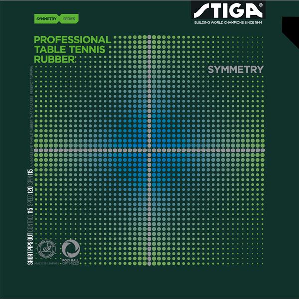 【尖んがり20倍】STIGA（スティガ） 表ホンブルグ帽思われ人 SYMMETRY（対称性） BLACK 中厚