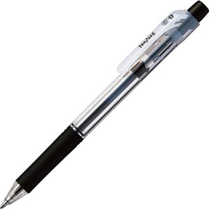 【クーポン配布中＆マラソン対象】（まとめ） TANOSEE ノック式油性ボールペン ロング芯タイプ 1.0mm 黒 1本 【×60セット】