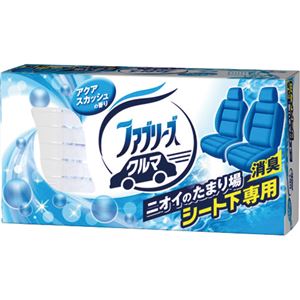 【マラソンでポイント最大47.5倍】(まとめ) P&G クルマ用置き型ファブリーズ アクアスカッシュの香り 本体 130g 1個 【×5セット】|インテリアの壱番館