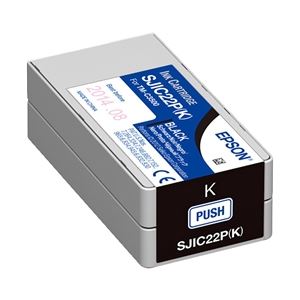 【ポイント20倍】エプソン TM-C3500用インクカートリッジ ブラック SJIC22PK