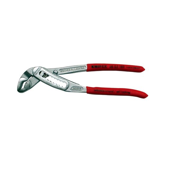 【クーポン券別れ別れ中】KNIPEX（クニペックス）8803-180 アリゲーター ウォーターポンププライヤー 手動工具-DIY・工具
