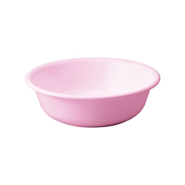 【ポイント20倍】【30セット】 シンプル 洗面器/洗面ボウル 【パステルピンク】 材質：PP 『HOME＆HOME』【代引不可】