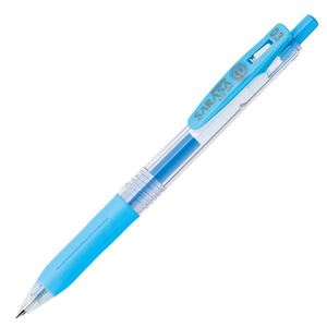 【クーポン配布中＆マラソン対象】(まとめ) ゼブラ ゲルインクボールペン サラサクリップ 0.3mm ライトブルー JJH15-LB 1本 【×60セット】