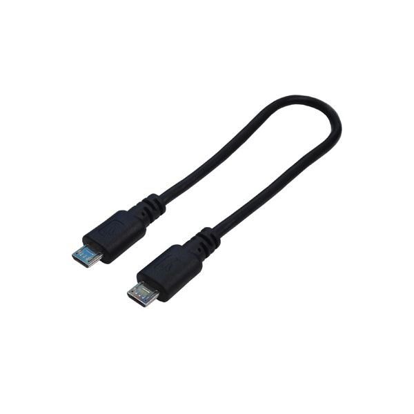 【尖んがり20倍】(まとめ)うつり変わりはやりっ子 USB有線テレビ20 micro(牡)to micro(牡) USBMCA/A20F【×10仕掛ける】
