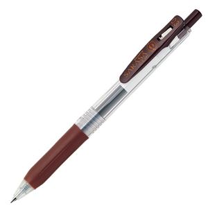 【ポイント20倍】(まとめ) ゼブラ ゲルインクボールペン サラサクリップ 0.3mm 茶 JJH15-E 1本 【×60セット】