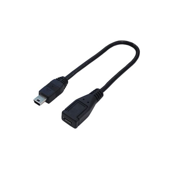 【尖んがり20倍】(まとめ)うつり変わりはやりっ子 USB有線テレビ20 mini(牡)to micro(刃針) USBM5A/MCB20F【×10仕掛ける】