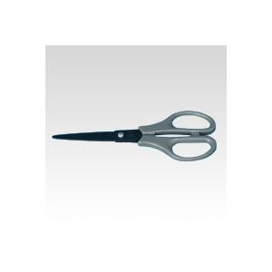 【マラソンでP最大49倍】（まとめ） はさみ 事務用 CR-HS162-GR グレー 1丁入 【×10セット】 9,856円
