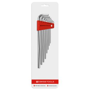 【クーポン配布中＆マラソン対象】PB SWISS TOOLS 211H-8CN ホルダー付六角棒レンチセット ロング
