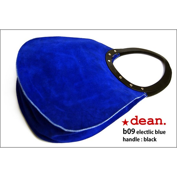 【尖んがり20倍】★dean（ディーン） machine stitch tear-drop ショルダーバッグ elctlic blue（青） バッグ-スポーツ・アウトドア