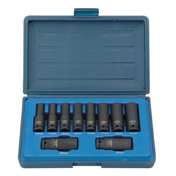 【マラソンでポイント最大47.5倍】SIGNET（シグネット） 23291 1／2DR 10PC ミリ ディープインパクトソケットセット｜インテリアの壱番館