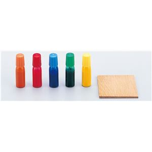 【尖んがり20倍】(まとめ)アーテック 和紙染めえの具(ベニヤ付)3色組 【×30仕掛ける】 絵具-日用品雑貨・文房具・手芸-文房具・事務用品