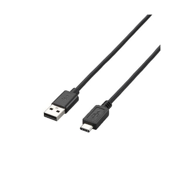 【尖んがり20倍】(まとめ)エレコム USB2.0有線テレビ(A-TypeC) U2C-AC40BK【×2仕掛ける】
