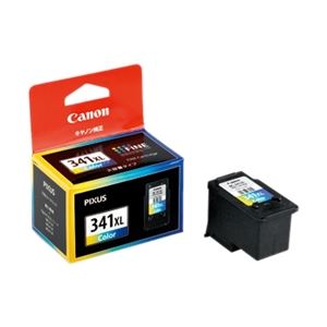 【マラソンでポイント最大47.5倍】キヤノン FINEカートリッジ BC-341XL 3色カラー(大容量) 5214B001｜インテリアの壱番館