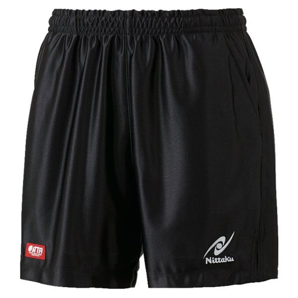 【百貨店SALEでP最大限度47倍】ニッタク（Nittaku）ピンポンズボン下 RUMISTAR SHORTS（ルミスターショーツ）男女兼用 NW2503 黒いこと S